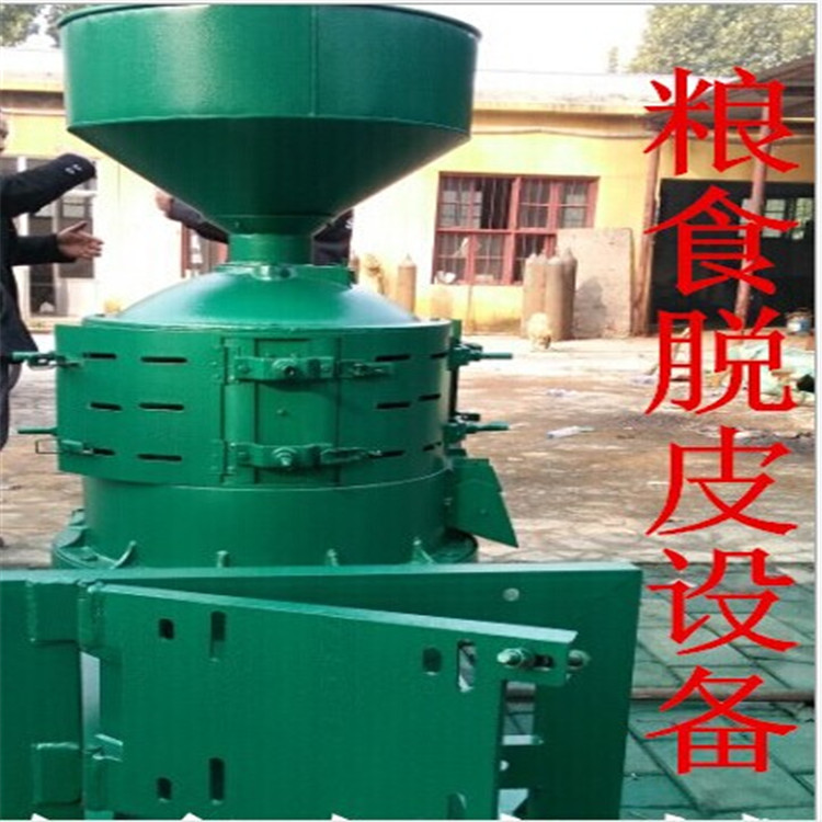 家用小型稻麦去壳碾米一体机