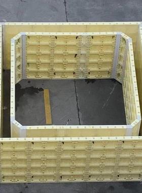 方形塑钢模板具现浇四VJB方柱混凝土水沟锈建筑模塑料方形水泥不