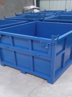 箱金属周箱框堆垛箱加厚金属物料多款式多尺寸铁子转IWR堆垛铁笼