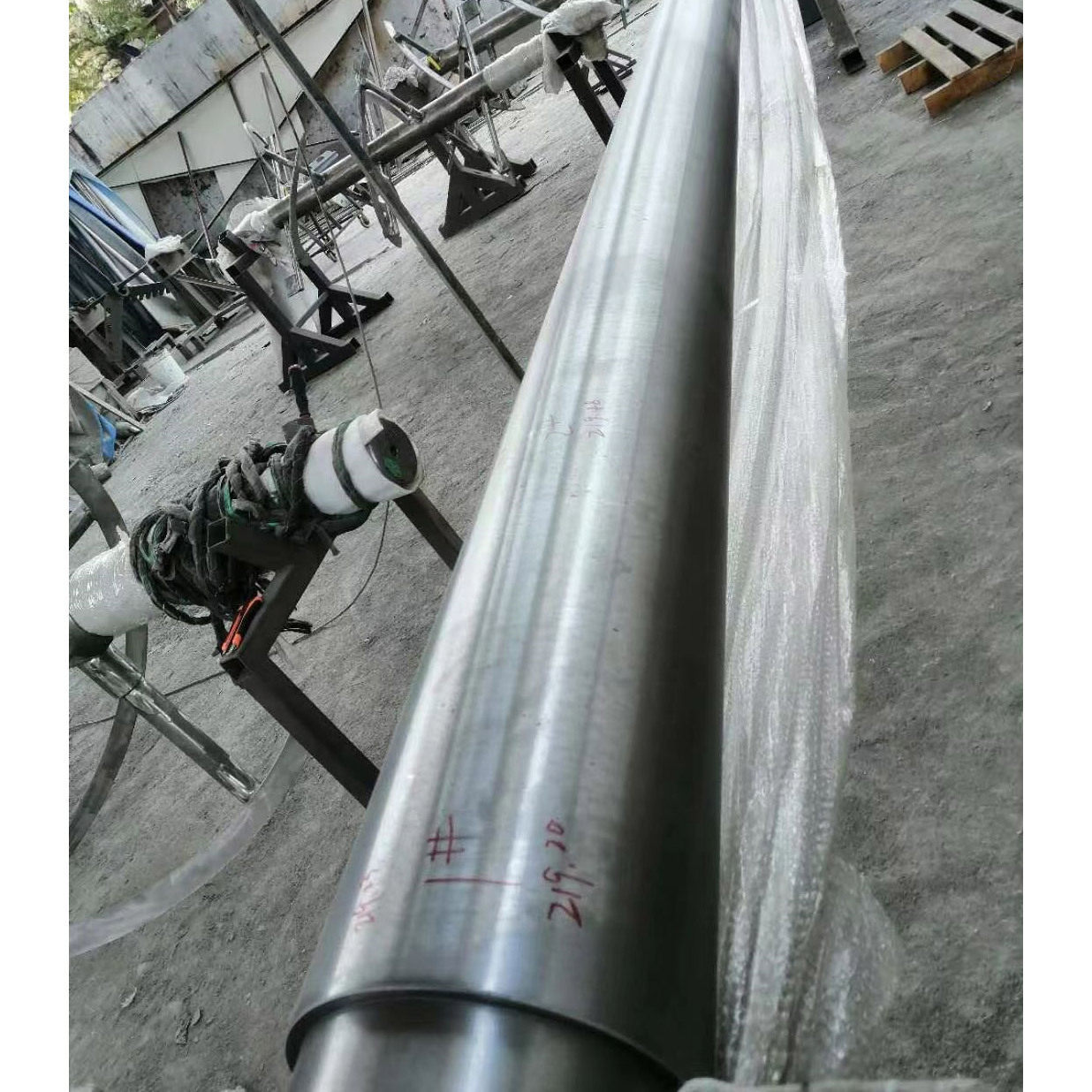 新型活塞杆陶瓷涂层加工 喷涂陶瓷活塞杆液压启闭机 耐腐蚀耐磨损