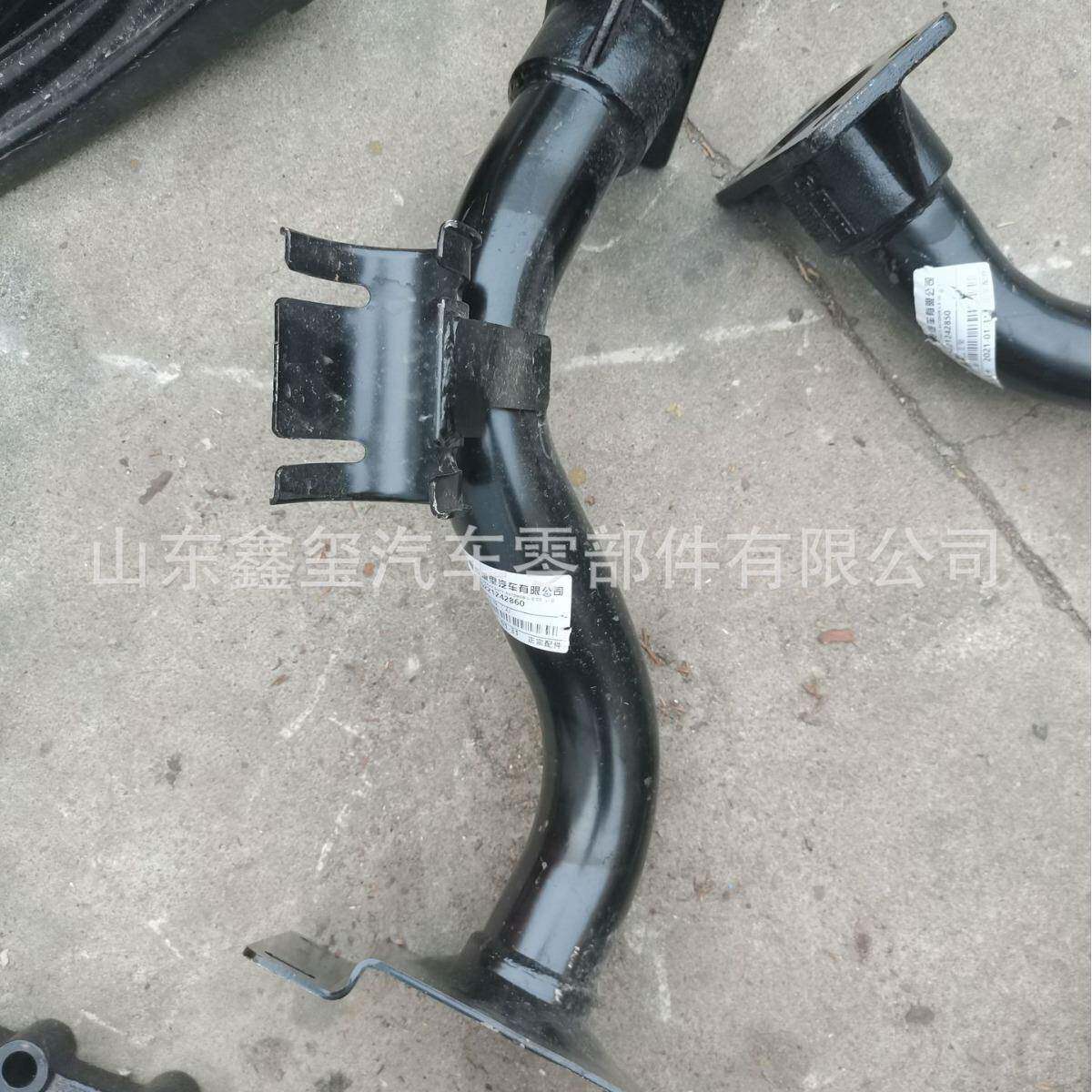 陕汽德龙新f3架000底件新M3000牵板引盘踏42036支大梁盘头大灯支
