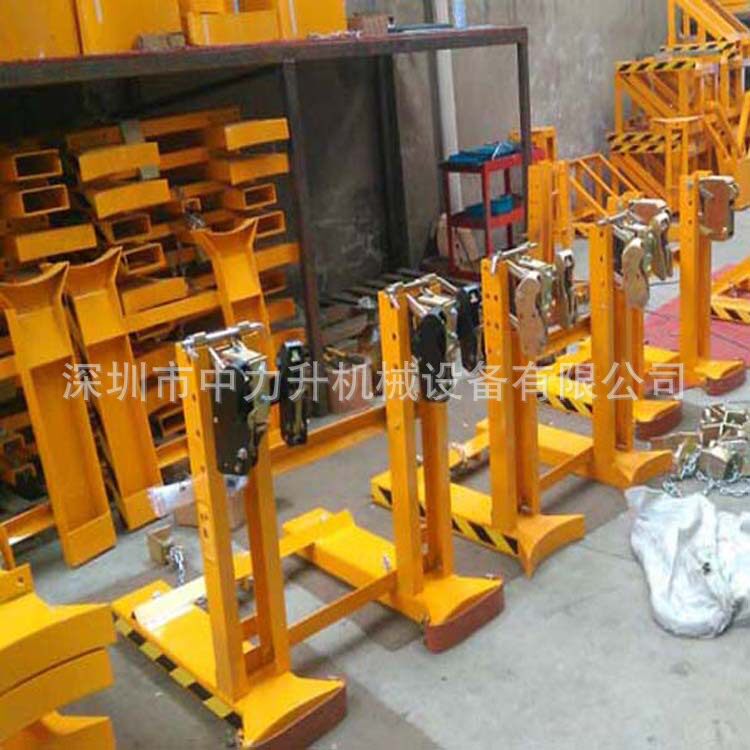 叉车重型双油桶夹具鹰嘴吊夹