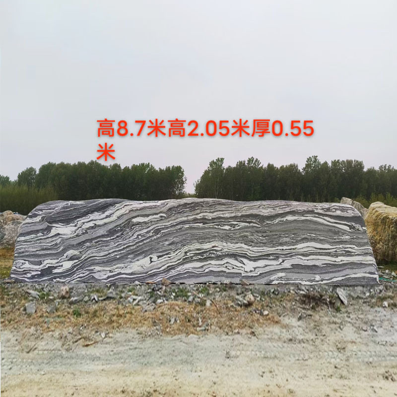 大型景观石公司门牌雪浪石小区公园学校门牌刻字石头厂家