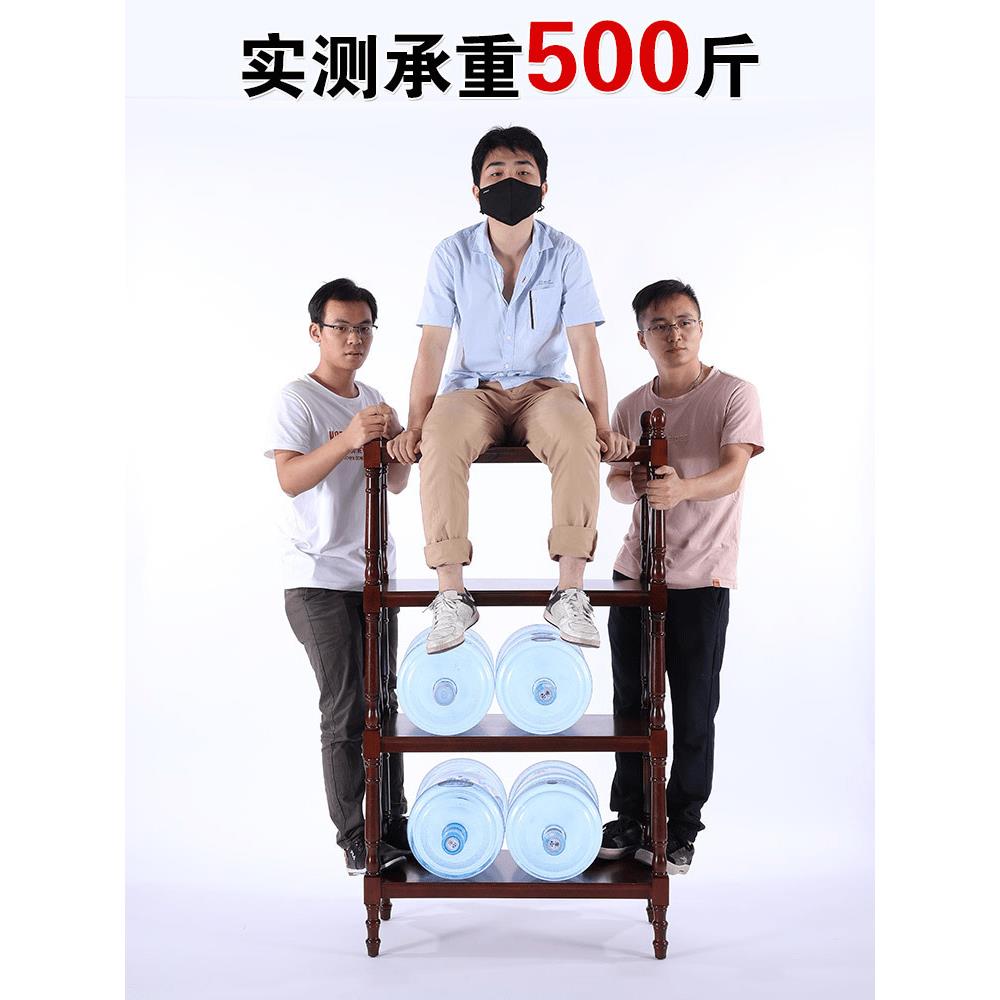 美式书架木客收厅纳架置物实架展示复古书报架储物架001架中古书
