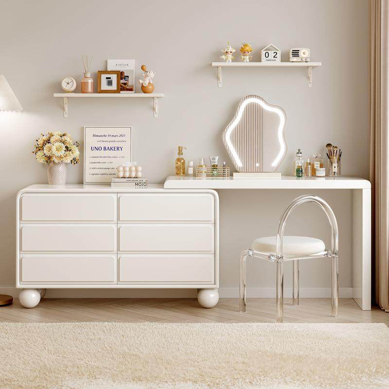 实木简约卧室梳妆台现代法式奶油风斗柜房间主卧化妆专用一体桌子,鲜花速递/花卉仿真/绿植园艺,割草机/草坪机,淘宝优惠券,粉丝福利购,淘宝优惠卷