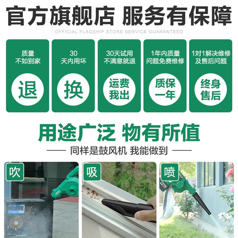 锂电吹风枪吹灰枪货车吹喷气吹尘抢尘高压鼓风机气动工具电脑清灰