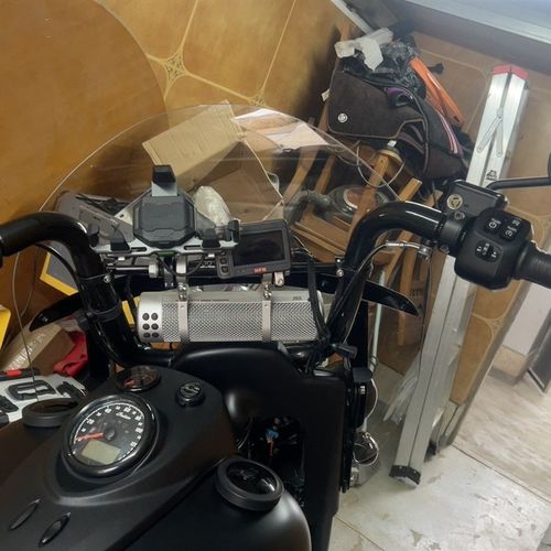 印第安复古黑马 酋长 超级酋长bobber改装1.5寸回弯车把舒适高把