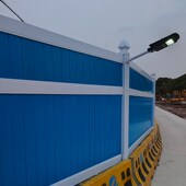 工程围挡工地施工挡板临时封闭式 安全护栏市政道路隔离围栏铁皮网