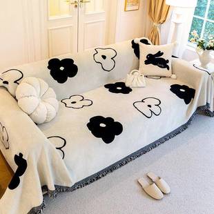 双面雪尼尔沙发巾2四季 全包 通用扶手UBO靠背盖套罩坐垫子205新款