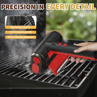 BB刷清洁烧刷ROM钢丝刷烤子Q烧烤架网刷烤炉钢丝清电动