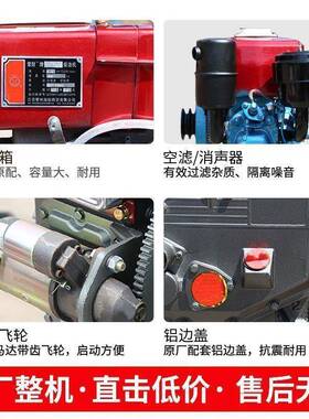 常州柴R170-手油机1115小型单缸水冷1电51820匹力发动机马全系农