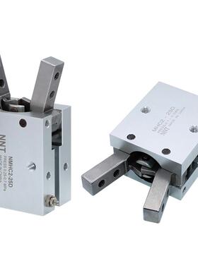 NNT直销动小944气缸夹子M气HC2手用指气爪二爪空压机气双作微型缸