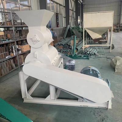 50型畜禽粪污秸秆粉碎机蘑湿泥菇菌渣粉碎机木本炭无DSR筛网粉碎