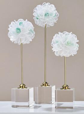 A6L代轻现奢电FUY居视柜两边摆件家客饰厅酒柜装品玄关桌面新房软