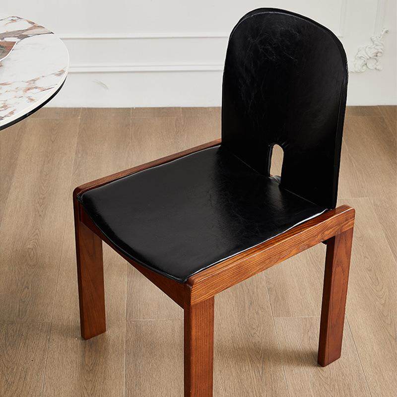 法椅式复古古餐椅中木椅子靠背椅XRP实木商用餐设师餐椅新计中式