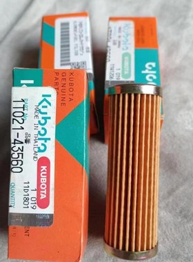 久保田D722柴油滤芯J135 J108挖土机柴油滤芯13000TE发电机柴滤