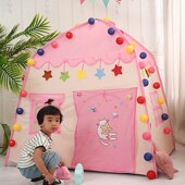 儿童帐篷室内女孩游戏屋宝宝睡觉床公主城堡玩具屋男孩家用小房子