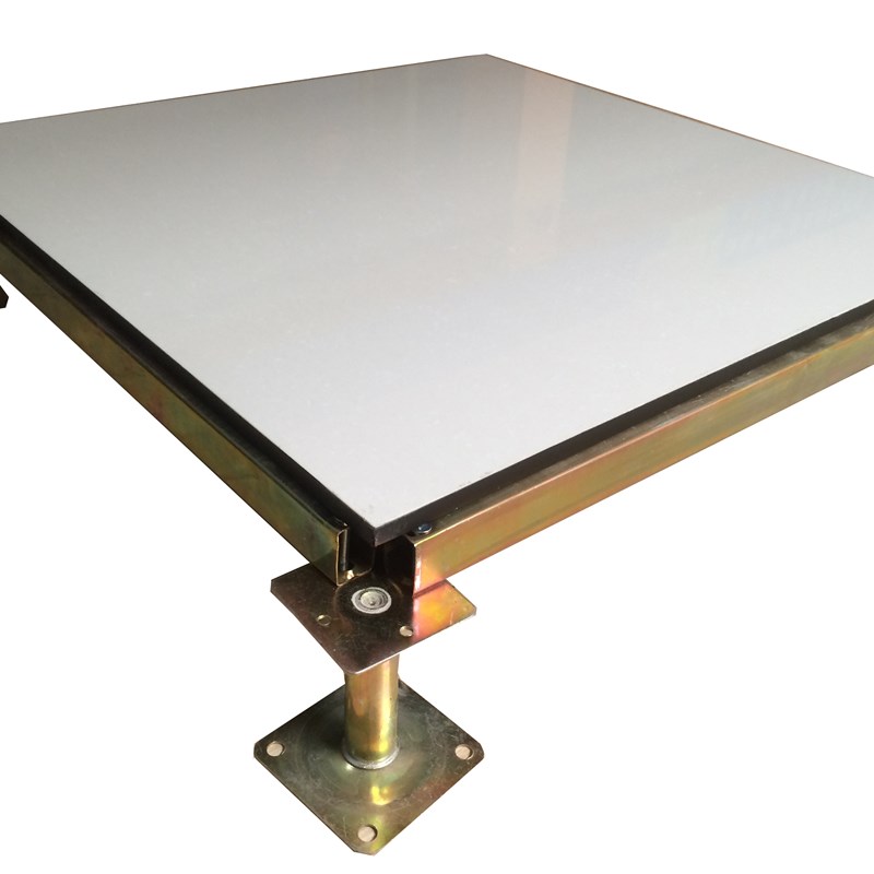 全钢陶瓷防静电地板 机房抗静电架空活动瓷砖面地板00*00