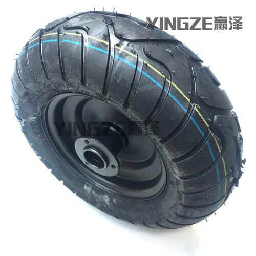 小四轮改装小沙滩车13X5.00-6寸真空公路轮胎前轴承轮毂