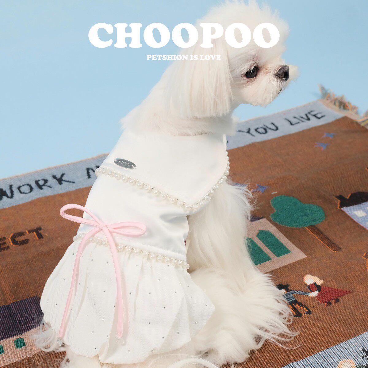 CHOOPOO裙子·婚礼生日仪式感公主吹吹噗婚纱情侣宠物猫狗衣服