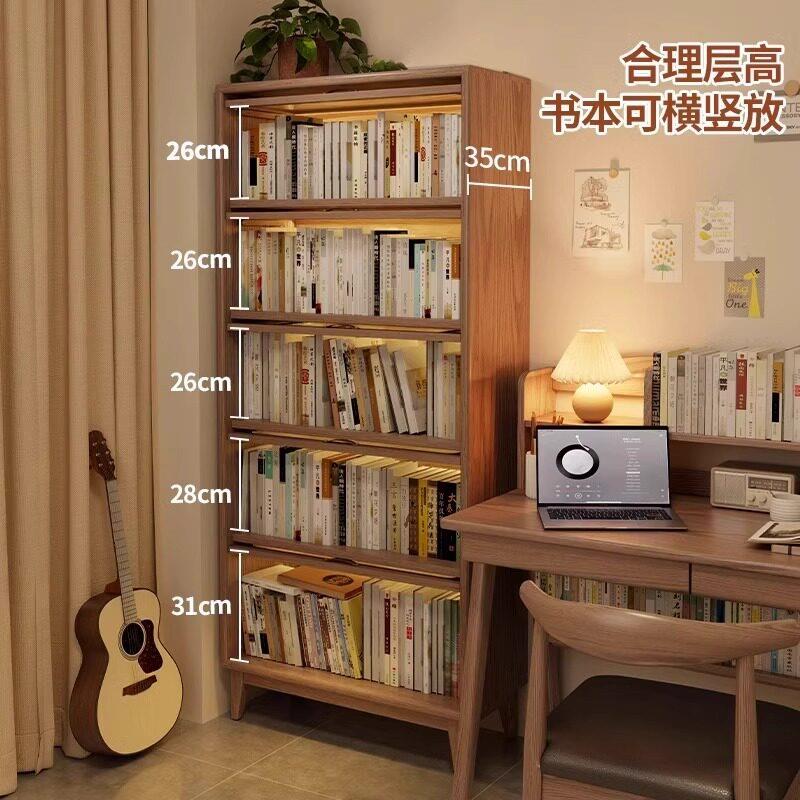 实木书桌北欧书房家俱小户型简约办公桌家用电脑桌学生书桌组合