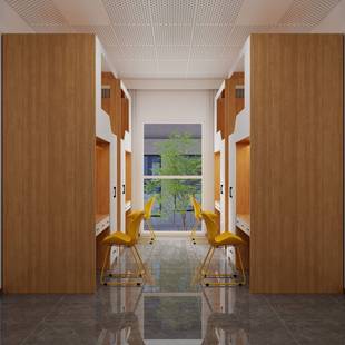 太空舱上下床青旅民宿舍学校企业员工人学生电竞酒店双层上床下桌