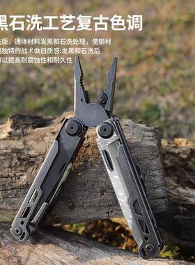 爆款能BHBT惊雷2多功工钳大马士钢多用钳户外应急革具TJB尖嘴钳