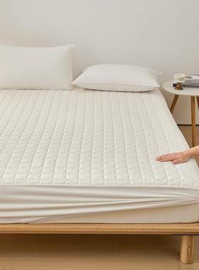 全棉夹棉床笠保套38879透气梦席思保护可罩护机洗薄床褥