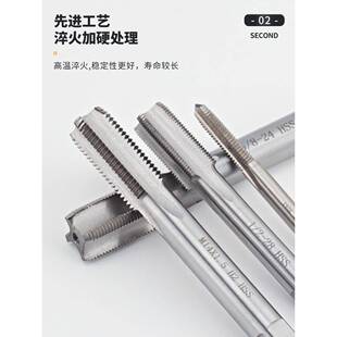 直槽螺纹高速钢HSS机用丝锥M30M3M1M3233NJXM3M35公4制丝攻