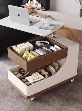 移动厅茶几OKL现代小推小车户型用沙发简约多功家能升降客小茶