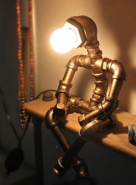 工业风台复读古27264欧美学生宿舍儿童卧室式客厅床头结婚创意个