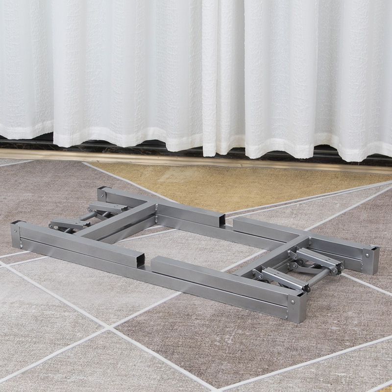 长方形折叠桌架子 简易折叠桌子腿 长桌腿支架 小桌子架子 桌支架