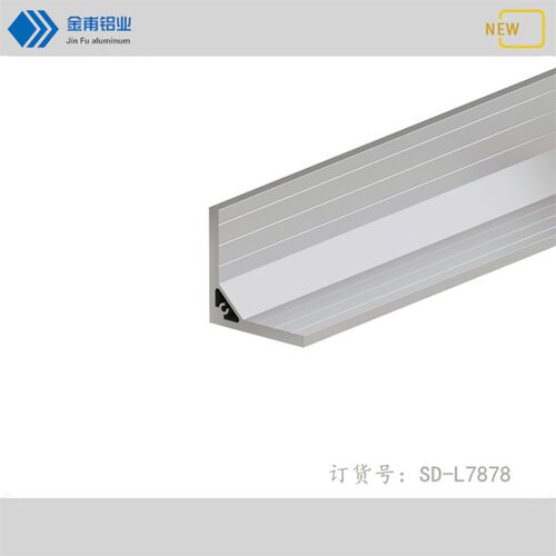 金甫工业型材78x78加工角件铝型材角铝7878直角角铝90度角码型材