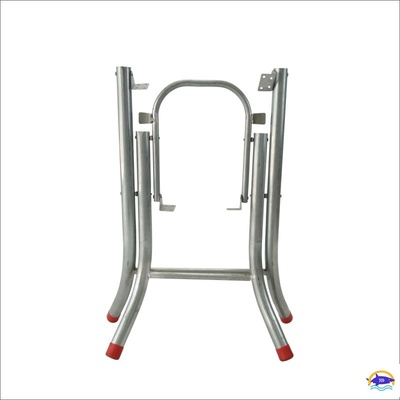 折叠铁艺桌腿支架桌子脚大排档餐桌铁架子茶几腿不锈钢饭桌架支撑