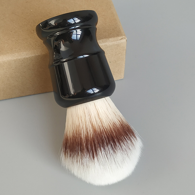 帝诗男士剃须刷2S柔软人造丝剃须刷胡刷剃须皂泡沫刷