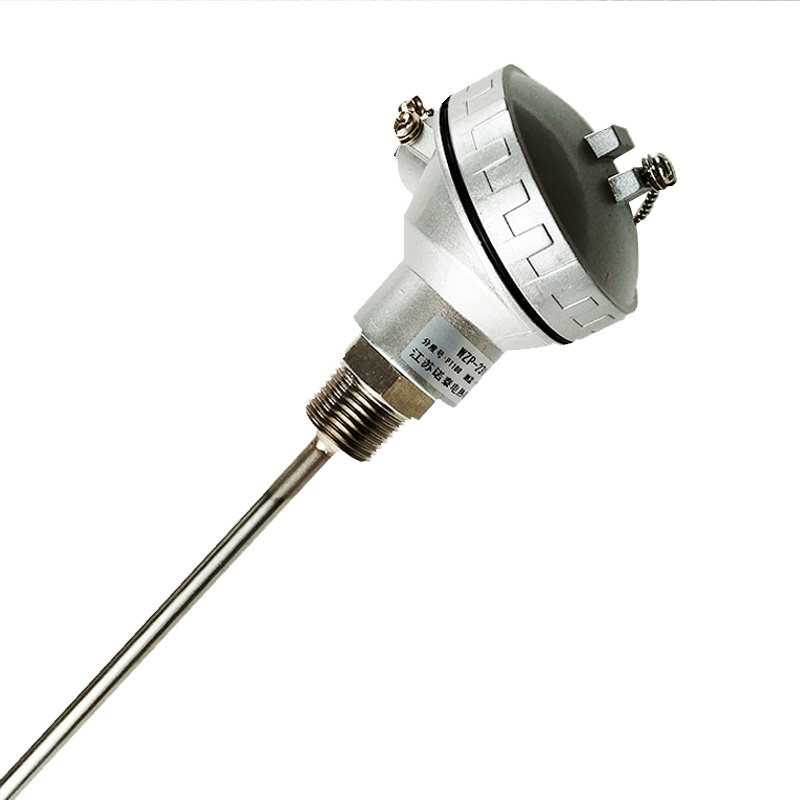 固定螺纹装配式PT100热电阻WZP-231/WZP-230热电偶测温棒感温探头