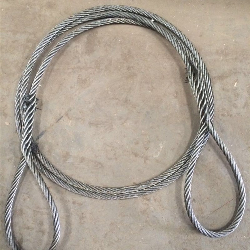 起重配件1mm 3米油性钢丝绳手编织钢绳行车天车葫芦专用吊物绳