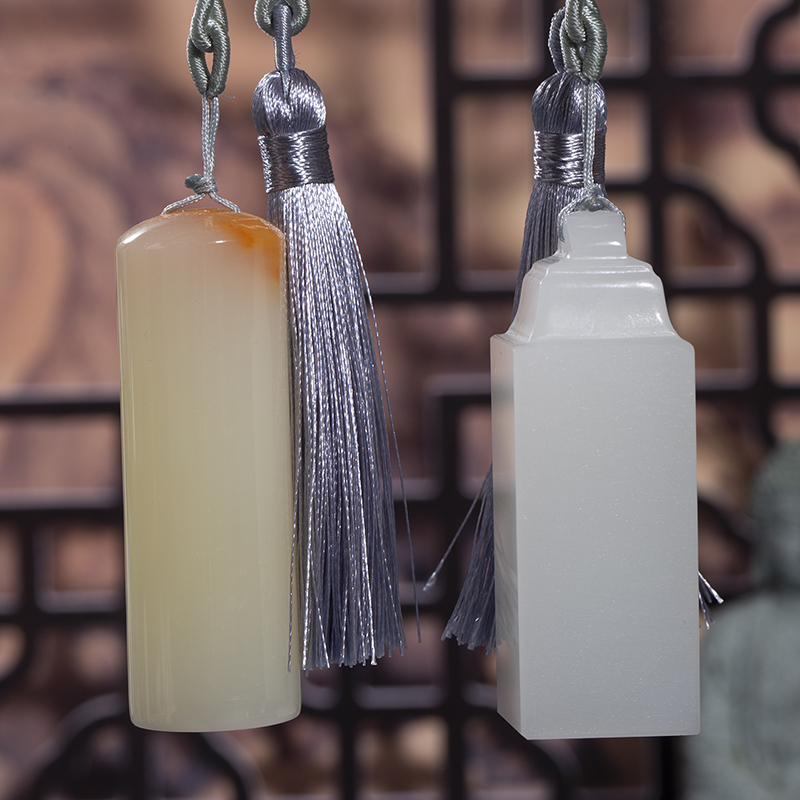 白玉石印章姓名字盖章书法藏书章个人私章礼品章篆刻定制印章定刻