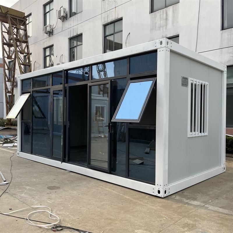 活动板房组装可拆卸集装箱移动房住人定制彩钢阳光房屋办公室简易
