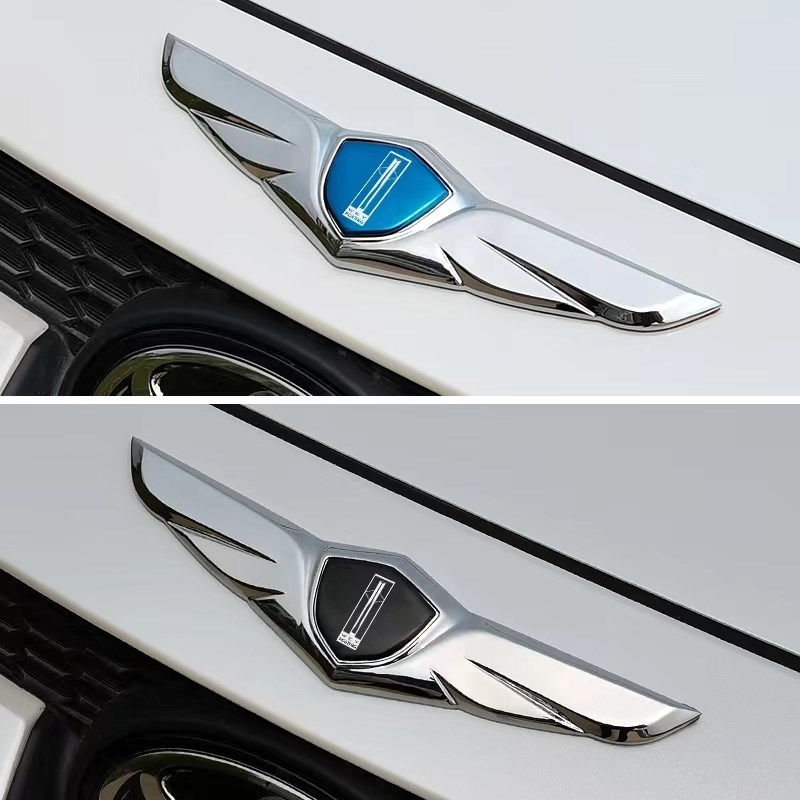 魏牌派VV5摩卡拿铁玛奇朵DHT金属汽车机盖车头盖贴车标贴改装饰品