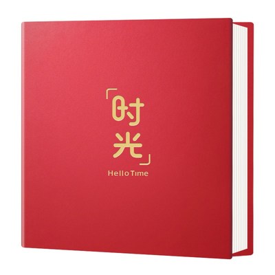 自粘贴覆膜皮质相册宝宝成长记录册7寸8寸照片手工2025年家庭影集