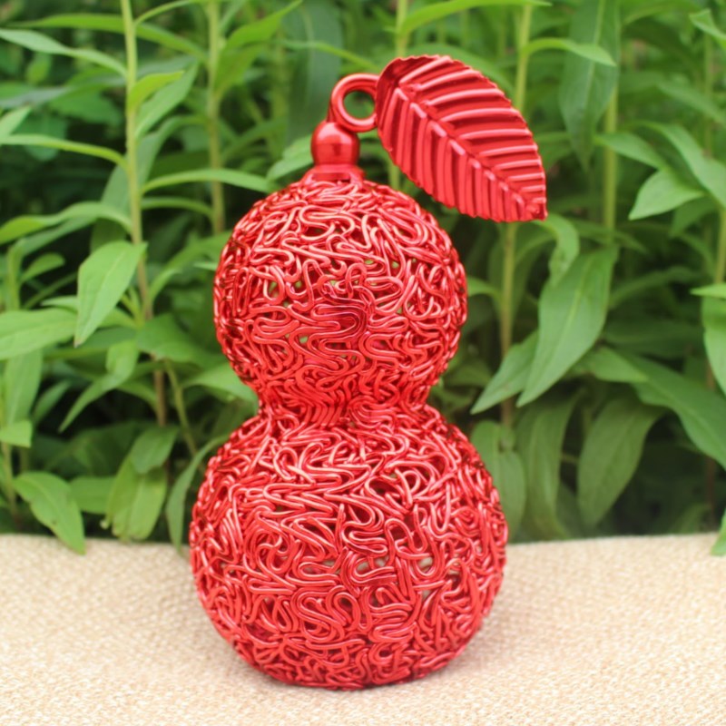 手工艺品铝线葫芦家居摆件diy编织装饰礼品景点热卖金属铁丝铜线