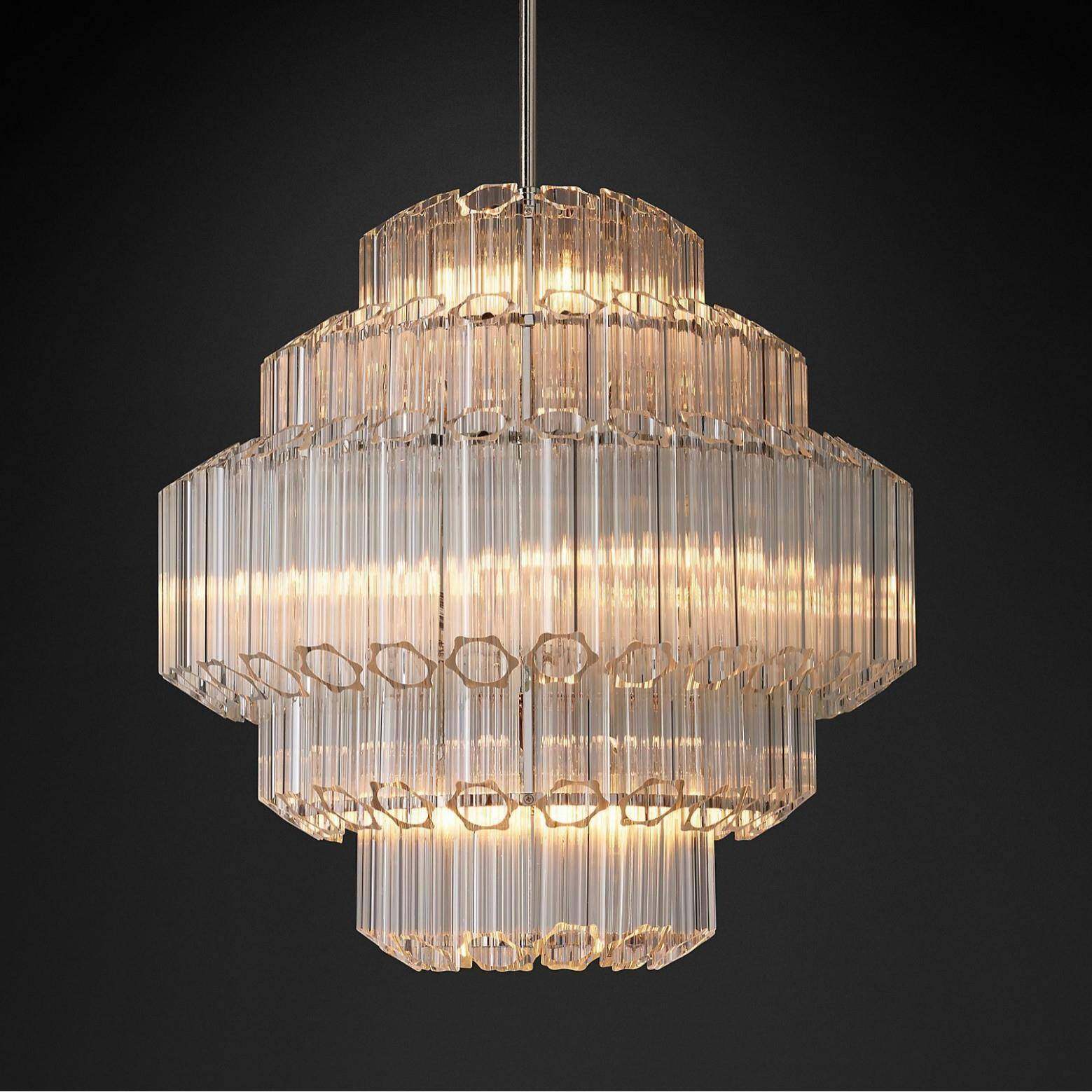 美式梅玻花璃棒灯六吊角别墅酒店餐厅复华69574古奢现代简约客厅,家装灯饰光源,智能吊灯,淘宝优惠券,粉丝福利购,淘宝优惠卷