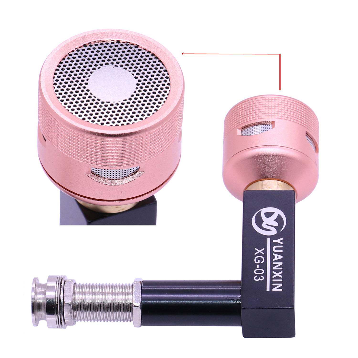 非洲鼓拾音器麦克风箱鼓卡洪鼓拾音器旅行手拍鼓拾音器鼓配件厂家