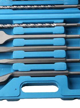 厂电锤钻头17件套柄方柄尖凿凿型凿冲扁ZVD击家打墙圆混泥土红砖