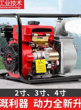 重庆制造柴油机抽柴水郎泵机巨省TAD体油农田灌溉抽水泵一机家用