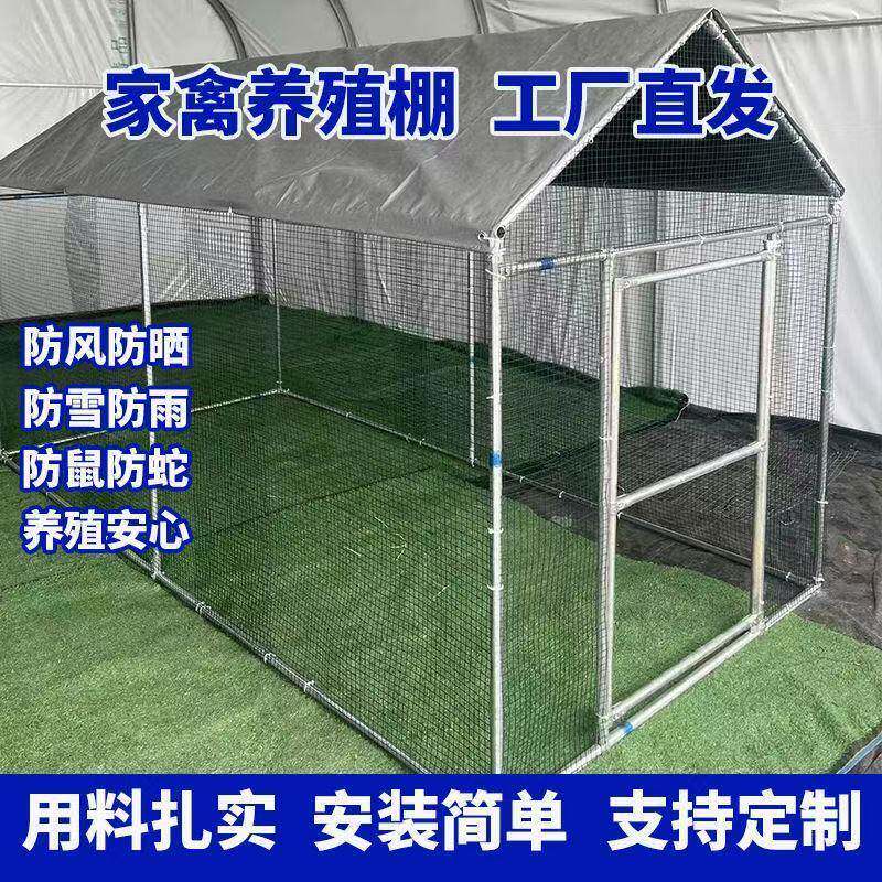 REN鸡棚鸡笼户笼外特号禽养殖家兔防雨孔雀搭建鸽笼大型家大用鸡