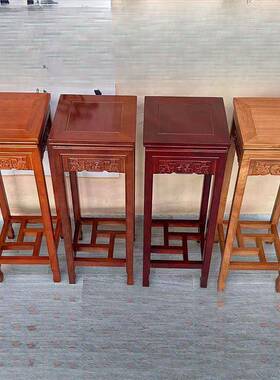 仿实木花架客厅中式景古多层萝四方木质家用仿阳AL100881台室内盆