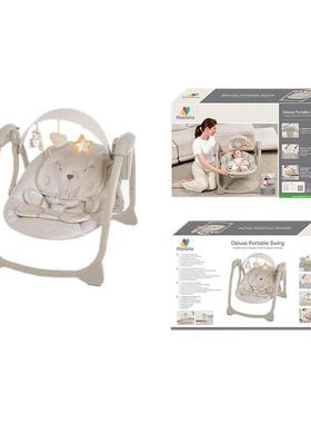 婴幼儿安摇摇椅电动秋千电动宝摇篮宝6513/651躺椅新儿抚椅生摇摇