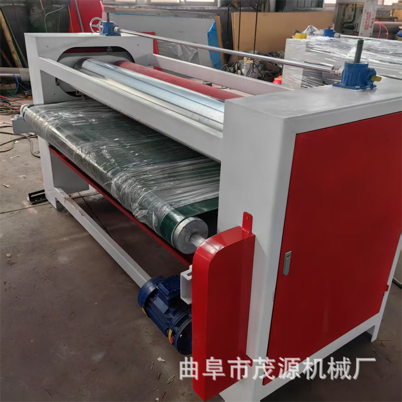 手摇式调胶方式上胶机 加宽加大棍海绵无纺布卷材卷布涂胶机厂家